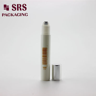 SRS kosong kosmetik 15ml botol plastik putih parfum bola rol