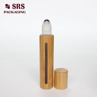 Warna Alam Bambu Plastik Parfum Roll On Botol 15ml
