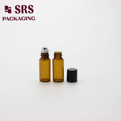 SRS grosir parfum kosong 3ml botol kaca berwarna kuning mini bola rol