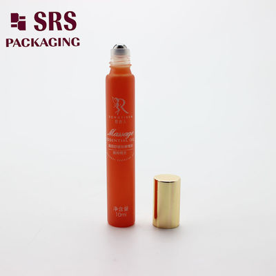 SRS Cosmetic 10ml botol kaca warna oranye untuk minyak