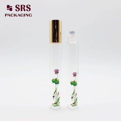 SRS cosmetic clear color roll pada botol kaca minyak wangi 10ml