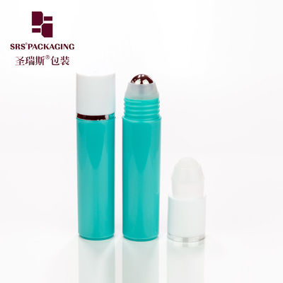 Berwarna-warni 30ml Plastik Roll On Botol dengan Bola Baja dan Tutup Plastik
