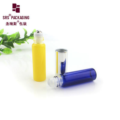 Kaca berbentuk bulat dinding tipis 5ml botol minyak esensial bola rol