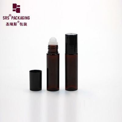 Amber Glass Inner Seal PET Roll On Bottle 10ML untuk Farmasi Anti Itch Perfume