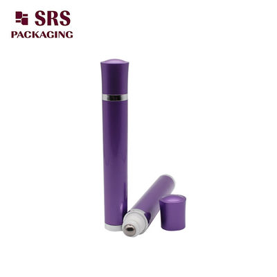 DR004-10ml Customisable Vibrating Roll On Bottle untuk produk kecantikan dengan warna metallized