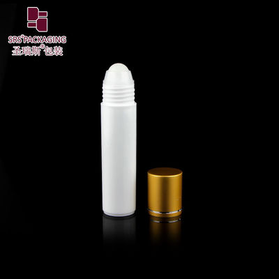 SRS kemasan warna putih bulat bentuk kosong kosmetik 30ml plastik gulung pada botol