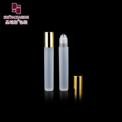 Steel Ball Aluminium Cap PP Injection Roll On Bottle - Sampel 15ml